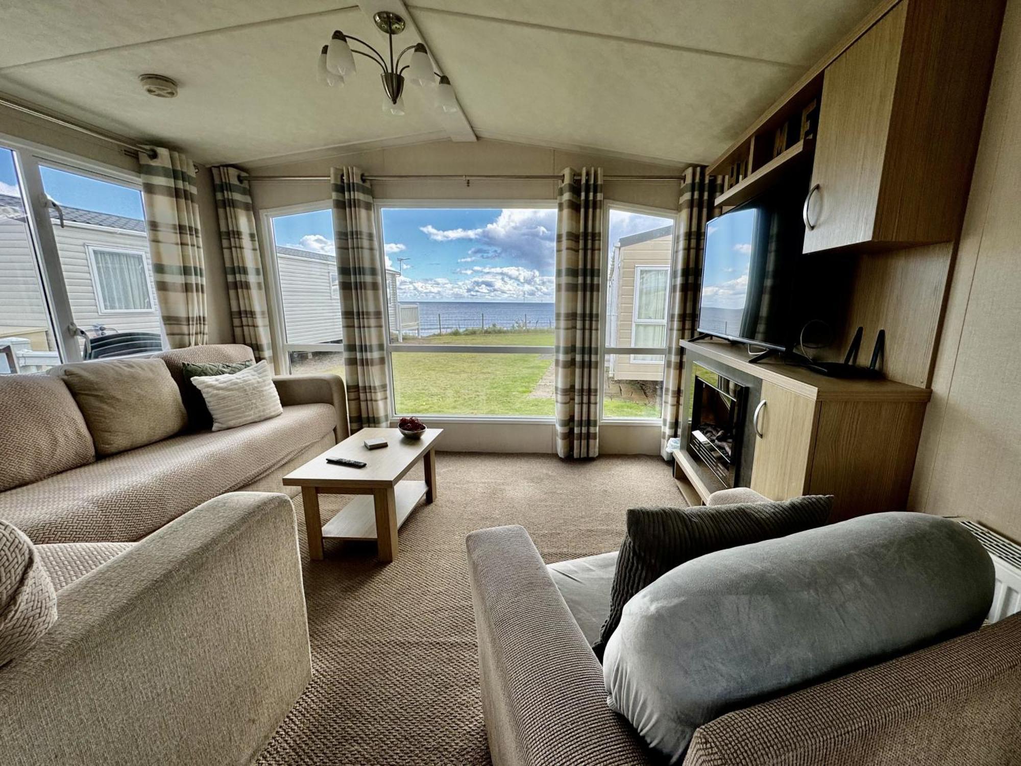 New Sea View Platinum Caravan With Huge Decking Newcastle upon Tyne Exterior foto